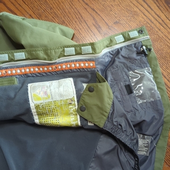 Burton Jacket zip front gorpcore winter Snowboarding Ski Bio-Lite green Sz XS - Picture 11 of 13